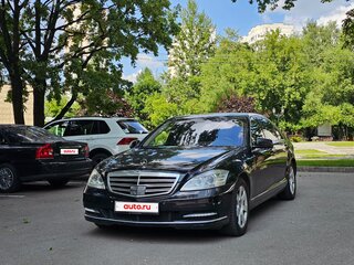 2009 Mercedes-Benz S-Класс 350 Long V (W221) Рестайлинг, чёрный, 1200000 рублей, вид 1