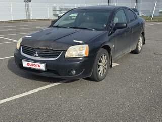 2007 Mitsubishi Galant IX Рестайлинг, чёрный, 380000 рублей, вид 1