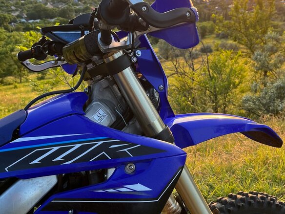 2021 Yamaha WR450F, синий, 960000 рублей - вид 1