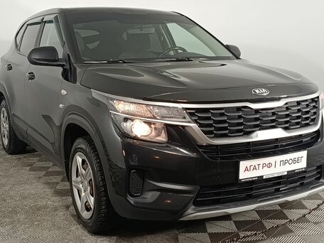 2021 Kia Seltos I, чёрный, 1780000 рублей, вид 1