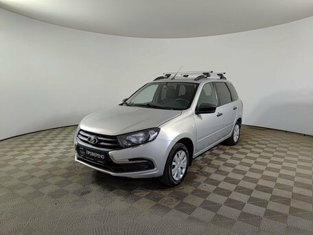 2019 Lada (ВАЗ) Granta I Рестайлинг, серебристый, 529000 рублей, вид 1