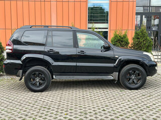 2008 Toyota Land Cruiser Prado 5-speed 120 Series Рестайлинг, чёрный, 1650000 рублей, вид 5