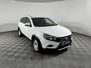 2019 Lada (ВАЗ) Vesta SW Cross I, белый, 690000 рублей, вид 3