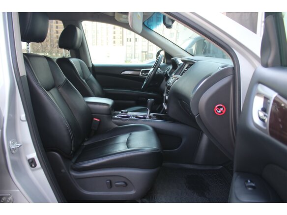 2014 Nissan Pathfinder IV, серый, 1460000 рублей - вид 14