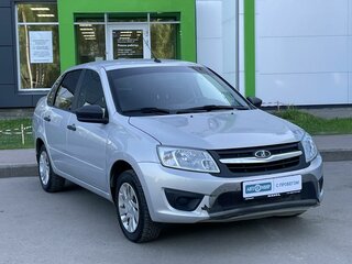 2018 Lada (ВАЗ) Granta I, серебристый, 450000 рублей, вид 3