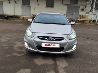 2012 Hyundai Solaris I, серебристый, 505000 рублей, вид 1
