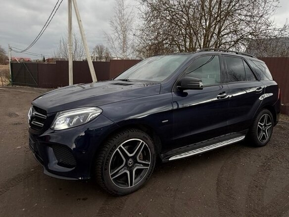 2018 Mercedes-Benz GLE 350 d I (W166), синий, 3800000 рублей - вид 10