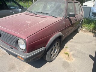 1989 Volkswagen Golf II, красный, 35000 рублей, вид 3
