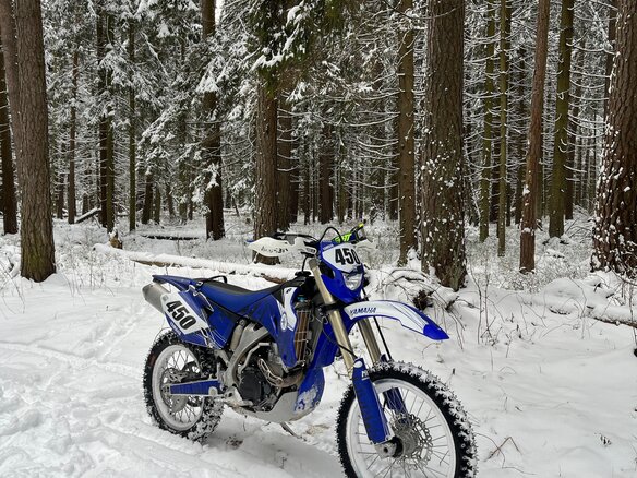 2011 Yamaha WR450F, синий, 480000 рублей - вид 31