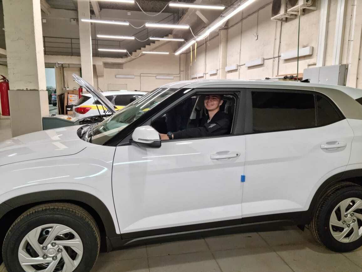 Купить б/у Hyundai Creta I Рестайлинг 1.6 AT (123 л.с.) бензин автомат ...