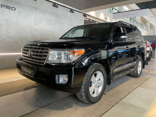 2013 Toyota Land Cruiser 200 Series Рестайлинг 1, чёрный, 3750000 рублей, вид 1