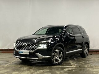 2021 Hyundai Santa Fe IV Рестайлинг, чёрный, 3739000 рублей, вид 1