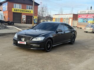 2008 Mercedes-Benz S-Класс 350 V (W221), чёрный, 1180000 рублей, вид 1