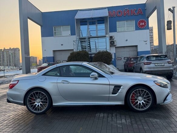 2018 Mercedes-Benz SL-Класс AMG 63 AMG III (R231) Рестайлинг, серебристый, 3185835 рублей - вид 9