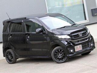 2017 Honda N-WGN I Рестайлинг, чёрный, 610000 рублей, вид 3
