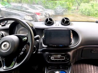 2017 Smart Forfour II, чёрный, 750000 рублей, вид 5