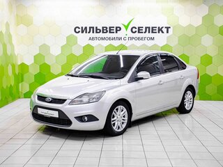 2008 Ford Focus II Рестайлинг, серебристый, 450000 рублей, вид 1