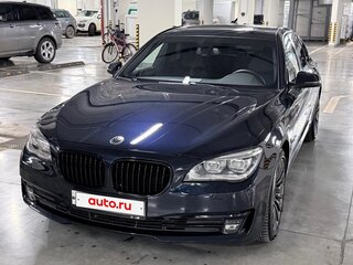 2015 BMW 7 серии 730d xDrive V (F01/F02/F04) Рестайлинг, синий, 1700000 рублей, вид 1