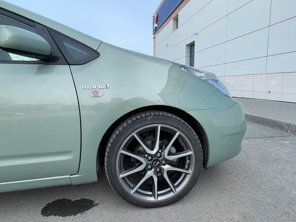 2007 Toyota Prius II Рестайлинг (XW20), зелёный, 690000 рублей - вид 9