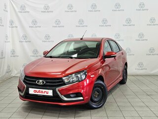 2017 Lada (ВАЗ) Vesta I, красный, 597000 рублей, вид 1