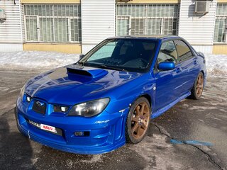 2007 Subaru Impreza WRX II Рестайлинг 2, синий, 850000 рублей, вид 1
