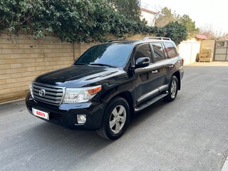 2009 Toyota Land Cruiser 200 Series, чёрный, 2970000 рублей, вид 1