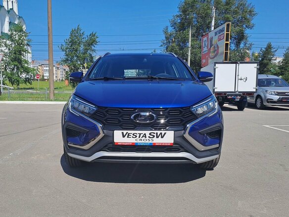 2026 Lada (ВАЗ) Vesta SW Cross I Рестайлинг (NG), синий, 2200900 рублей - вид 8