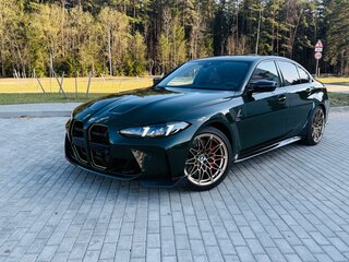 2025 BMW M3 Competition Package VI (G80) Рестайлинг, зелёный, 8500000 рублей, вид 1