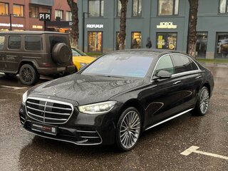 2026 Mercedes-Benz S-Класс 500 Long 4MATIC VII (W223), чёрный, 14190000 рублей, вид 3