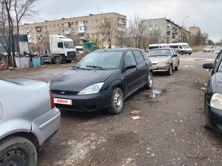 2004 Ford Focus I Рестайлинг, чёрный, 145000 рублей, вид 1