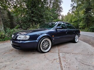 1995 Audi S6 6-speed I (C4), синий, 2200000 рублей, вид 1