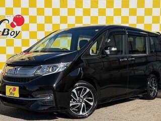 2015 Honda Stepwgn Spada V, чёрный, 1150000 рублей, вид 2