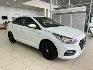 2018 Hyundai Solaris II, белый, 919900 рублей, вид 1