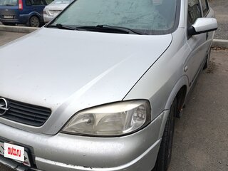 2003 Opel Astra G, серебристый, 200000 рублей, вид 1