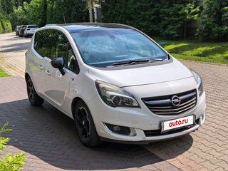 2014 Opel Meriva B Рестайлинг, белый, 800000 рублей, вид 1