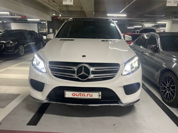 2017 Mercedes-Benz GLE 350 d I (W166), белый, 3950000 рублей