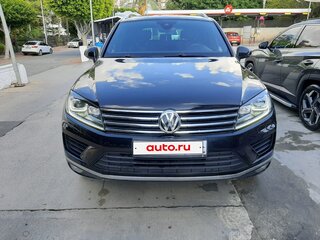 2018 Volkswagen Touareg II Рестайлинг, чёрный, 4500000 рублей, вид 1