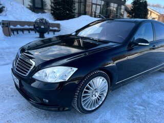 2006 Mercedes-Benz S-Класс 450 Long V (W221), чёрный, 1400000 рублей, вид 1