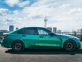 2026 BMW M3 Competition Package VI (G80) Рестайлинг, зелёный - вид 7