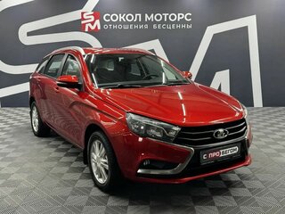 2017 Lada (ВАЗ) Vesta SW I, оранжевый, 939900 рублей, вид 1