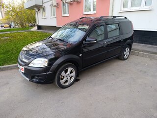 2017 Lada (ВАЗ) Largus Cross I, чёрный, 1050000 рублей, вид 1