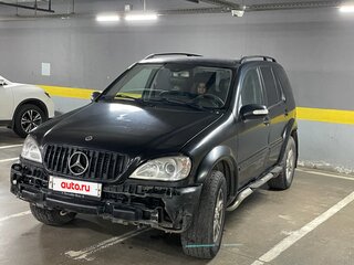 2002 Mercedes-Benz M-Класс 320 I (W163) Рестайлинг, синий, 349000 рублей, вид 1