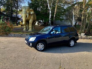 2008 Chery Tiggo (T11) I, синий, 420000 рублей, вид 1
