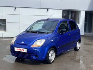 2007 Chevrolet Spark II, синий, 139000 рублей, вид 1