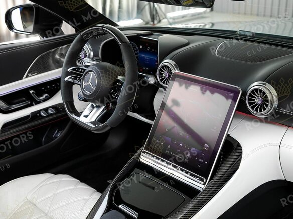 2022 Mercedes-Benz SL-Класс AMG SL 63 63 AMG IV (R232), серый, 23300000 рублей - вид 12