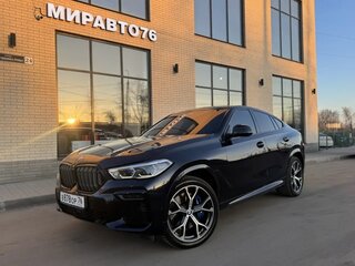 2022 BMW X6 40d III (G06), синий, 9300000 рублей, вид 1