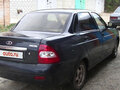 2007 Lada (ВАЗ) Priora I, чёрный - вид 2