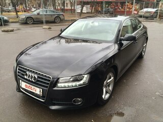 2009 Audi A5 Sportback I (8T), чёрный, 1550000 рублей, вид 1