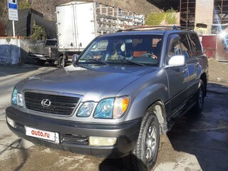 2002 Lexus LX 470 II, серый, 2300000 рублей, вид 1