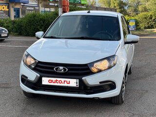 2022 Lada (ВАЗ) Granta I Рестайлинг, белый, 488000 рублей, вид 2
